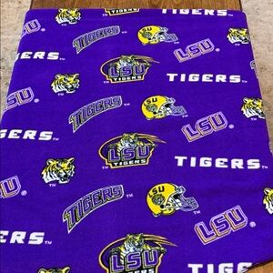LSU Tigers Purple Soft Blanket